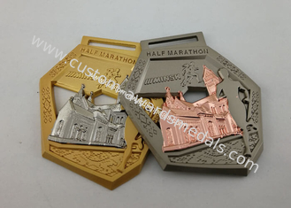 Royal Agricultural Awards Custom Event Medals 3D Antique  Plating