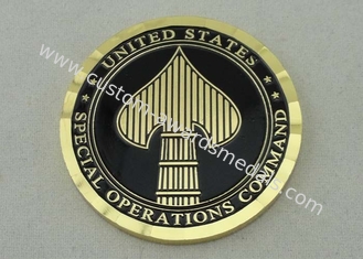 USA Special Operations Command Personalized Soft Enamel Coin