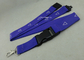 Factory Customized Sublimation Printing Promotional Lanyards , Polyester Material With Breakaway Buckle
