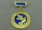 3D Brass Die Stamped Custom Awards Medals Hard Enamel 100mm * 70mm