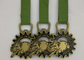 Die Casting Customized Medals And Ribbons Zinc Alloy Enamel For Sports Event