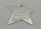 Youth Triathlon Die Cast Medals With Zinc Alloy , Silver Plating for running medal