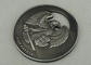 2.5 '' Zinc Alloy 3D Personalized Coins , Antique Nickel Plating