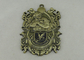 3.5 Inch 3D Die Cast Medals Zinc Alloy And Antique Brass Plating For OKINAWA